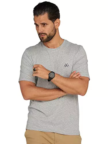 JACK & JONES Herren T-Shirt Elif Infinity O-Neck Shirt Kurzarmshirt