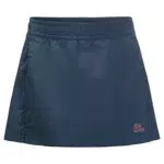 Jack Wolfskin Mädchen Sun Skort G Rock, Dark sea, 104