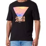 JACK&JONES JCOLOGO Print T-Shirt für Herren mit Rundhalsausschnitt