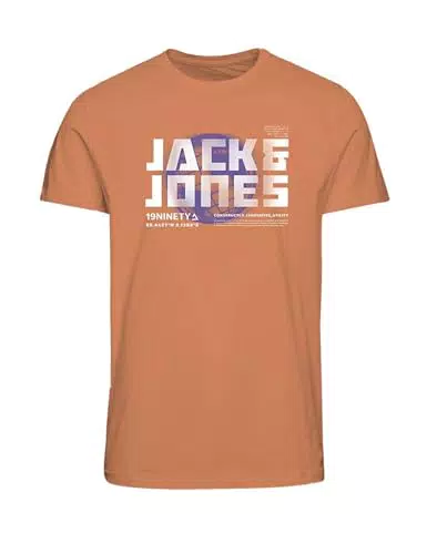 JACK&JONES Herren JCOPHOTO T-Shirt mit Rundhalsausschnitt