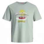 JACK&JONES JORCOCONUT Skull Tee Herren T-Shirt mit Rundhalsausschnitt
