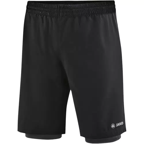 JAKO Herren 2-in-1 Shorts - Vielseitige Sportbekleidung für aktive Männer