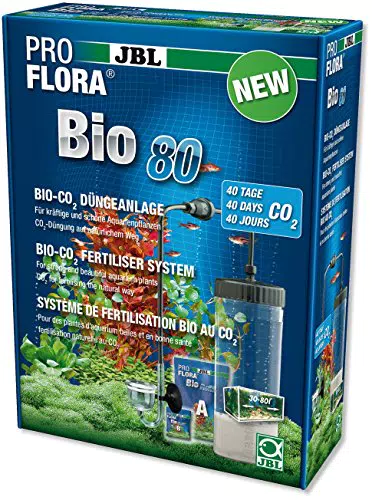 JBL ProFlora Bio80 CO2-Düngesystem für Aquarien 30-80 l, erweiterbar