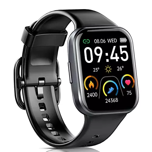 Jugeman Smartwatch Damen Herren, Fitnessuhr mit 1, 69" HD Farbdisplay