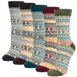 Justay Merino Socken für Damen – Dicke, atmungsaktive Wandersocken für alle Aktivitäten