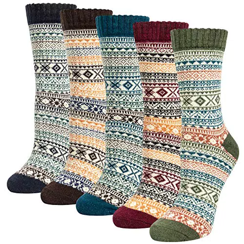 Justay Merino Socken für Damen – Dicke, atmungsaktive Wandersocken für alle Aktivitäten