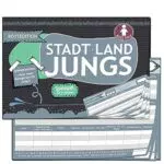 KARTENVERSAND24 Stadt Land Fluss - Geschenkidee für Jungen ab 9 Jahren