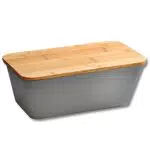 Kesper Brotbox aus Kunststoff und Bambus, Maße: 35 x 13,5 x 20 cm