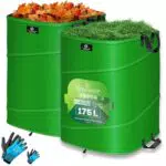 KESSER® Pop-Up Gartensack - Stabil und faltbar für Gartenabfälle und Rasenschnitt