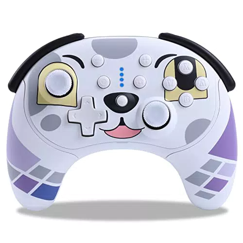 KINGERA Switch Pro Controller mit 6-Achsen-Sensor und Turbo-Funktion für Switch