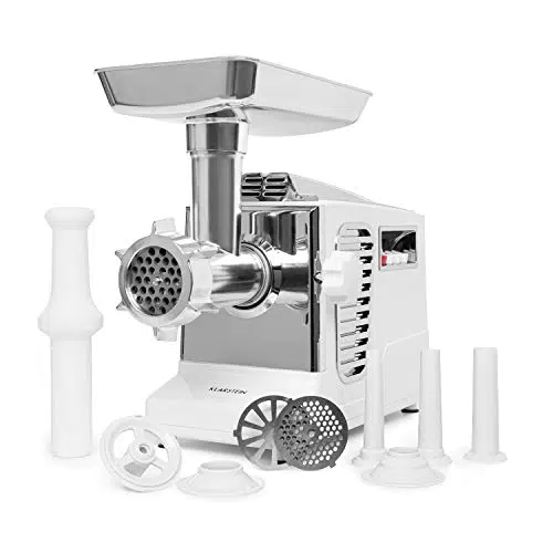 Klarstein Kraftprotz Fleischwolf 700 Watt mit Kupfermotor und Edelstahlmesser