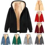 KOG Fleecejacke für Damen – Elegante Kapuzenjacke aus Baumwolle
