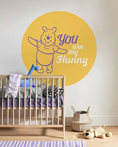 Komar Fototapete selbstklebend Winnie the Pooh für das Kinderzimmer