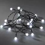 Konstsmide LED Globelichterkette mit 6h Timer, batteriebetrieben, Innen - 1492-207