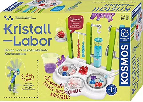 KOSMOS Kristall-Labor Experimentierkasten für Kinder von 10-13 Jahren