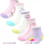 Kyopp Sommer Socken für Kinder aus Baumwolle mit Tierprint
