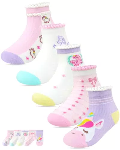 Kyopp Sommer Socken für Kinder aus Baumwolle mit Tierprint