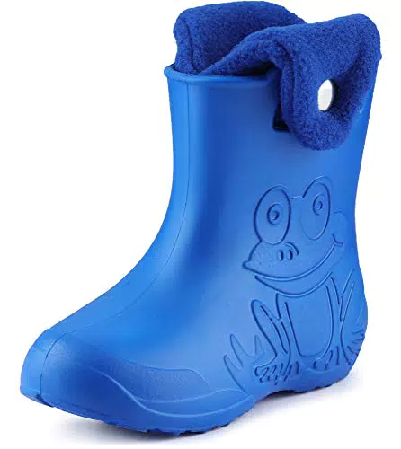 Ladeheid Eva Gummistiefel für Kinder – Gefütterte Regenstiefel für Jungen und Mädchen