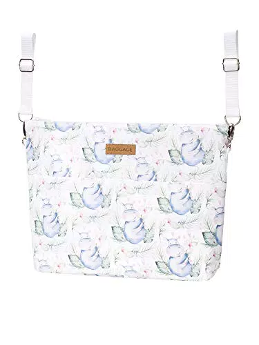 Ladeheid Wickeltasche Umhängetasche für Kinderwagen LABG10