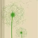 Ladytimer Taschenkalender 2024 - Pusteblume A6 - Wochenplaner mit Notizbuch
