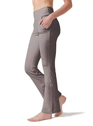 "LaiEr Damen Yogahose mit Hoher Taille und 4 Taschen für Fitness und Freizeit"