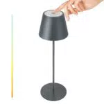 Marke LED Akku Tischlampe Dimmbar für Outdoor mit Speicherfunktion