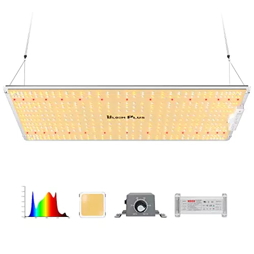 Bloom Plus BP2500 LED Grow Lampe Dimmbar Vollspektrum für Pflanzenanzucht