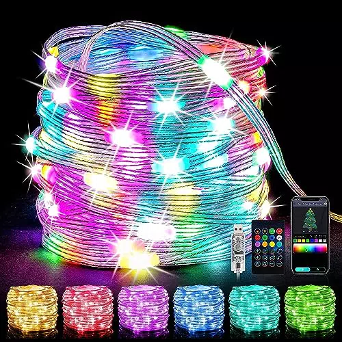 LED Lichterkette Innen USB für Zimmer Deko, Hochzeit, Geburtstag, Party