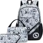 LEDAOU Schulrucksack für Jungen und Mädchen - Freizeitrucksack für Teenager