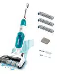 Leifheit Regulus Aqua PowerVac – Kabelloser Akku Saugwischer mit 24V Leistung