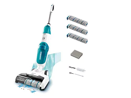 Leifheit Regulus Aqua PowerVac – Kabelloser Akku Saugwischer mit 24V Leistung