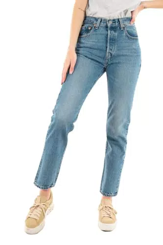 Levi's Damen 501® Crop Jeans – Stilvoll und bequem für jeden Anlass