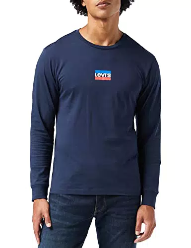 Levi's Herren Long-Sleeve Standard Graphic Tee T-Shirt
