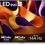 LG OLED65G49LS 65 OLED evo Fernseher mit α11 4K AI-Prozessor und Dolby Vision