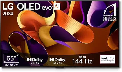 LG OLED65G49LS 65" OLED evo Fernseher mit α11 4K AI-Prozessor und Dolby Vision
