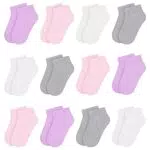 Libella Nahtlose Streifen Sneakersocken für Kinder Mädchen