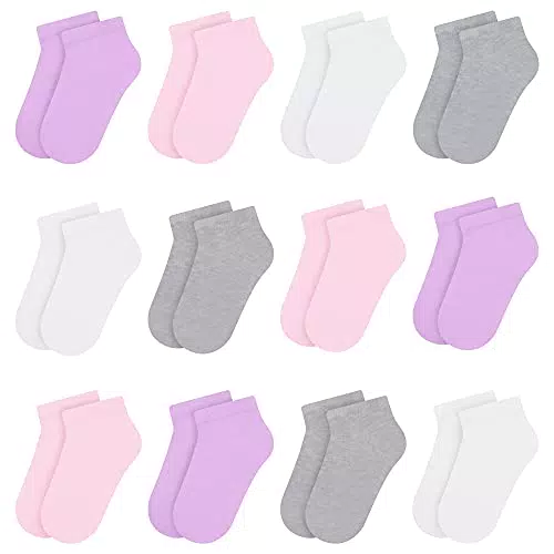 Libella Nahtlose Streifen Sneakersocken für Kinder Mädchen