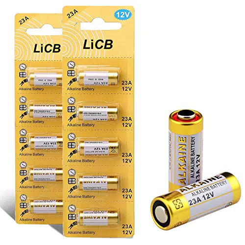 LiCB 23A 12V Alkaline Batterie MN21/23 L1028 mit 3 Jahren Lagerfähigkeit