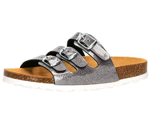 Lico Bioline Kids Glitter Hausschuhe für Mädchen