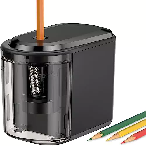 Link Dream Elektrischer Anspitzer PS-05 mit automatischem Stopp für Buntstifte
