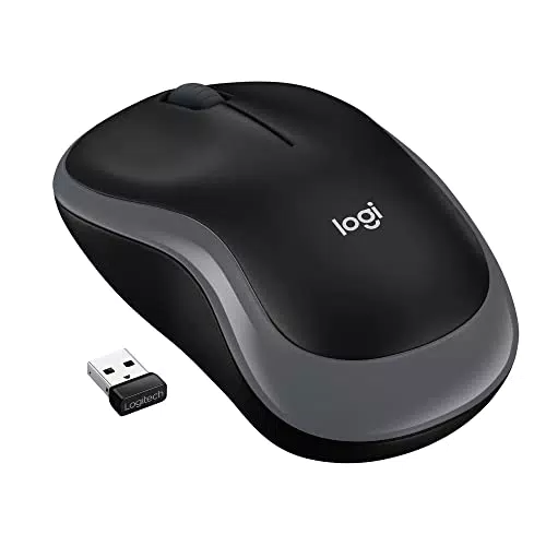 Logitech M185 Kabellose Maus, mit USB-Nano-Empfänger