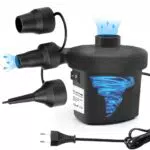 Madatop Elektrische Luftpumpe 2 in 1 für Luftmatratzen und aufblasbare Spielzeuge