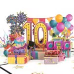 Magic Ants Pop-Up Geburtstagskarte für Kinder und Familie