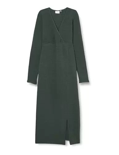 MAMALICIOUS Mlasia Tess Ls Jrs Midi Dress für Damen