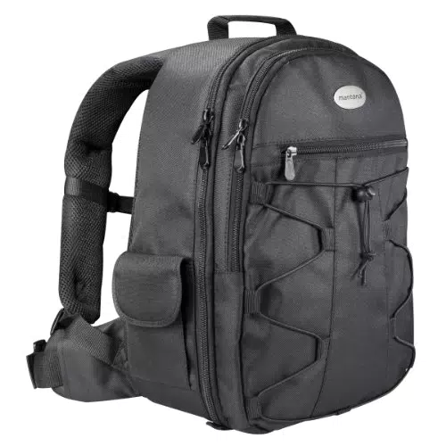 Mantona Azurit Fotorucksack für SLR DSLR Kamera mit Stativhalterung