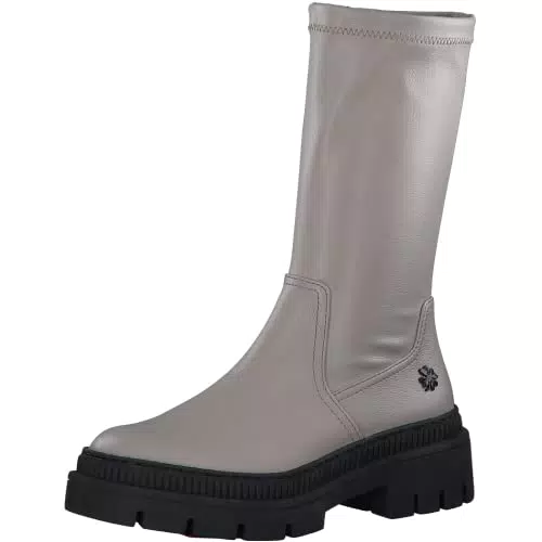 MARCO TOZZI Damen 2-2-85417-39 Halblange Stiefel, Black/Nature
