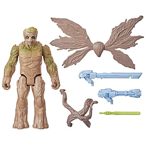 Marvel Studios Guardians of the Galaxy Vol. 3 Titan Hero Deluxe Blast 'N Battle Groot Actionfigur