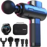 Massagepistole Massage Gun, RENPHO Massagepistole bis zu 3200U/min Massagegerät mit 2500mAh Akku und USB C Ladeanschluss zur Muskel Massage Entspannen