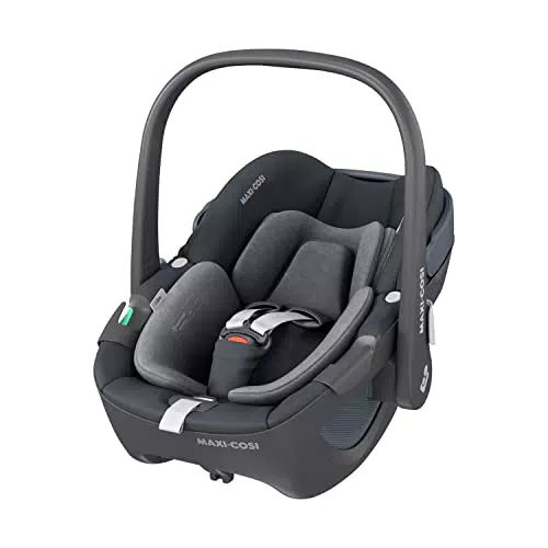 Maxi-Cosi Pebble 360 i-Size Babyschale Drehbar, Neugeborenen Autositz 360 Grad
