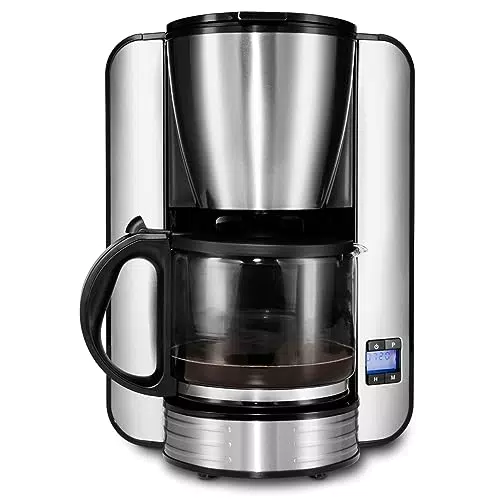 MEDION Kaffeemaschine mit Timer, 1,5 Liter, Tropf-Stopp, MD 16230